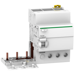 Schneider - Acti9 - iC60 - Bloc dif Vigi - 3P - 63A - 30mA - type AC - 400V - Réf : A9V11363