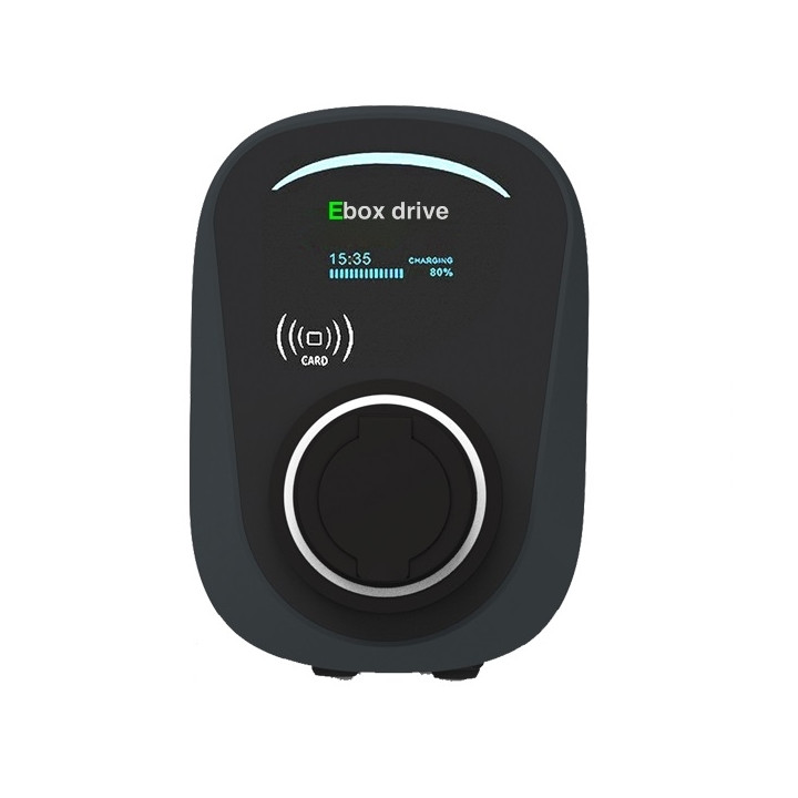 Ebox drive - Borne de recharge Plug and Play - 7KW - 32A - 220V - Monophasée AC - Réf : EBOX7KWT2SPP