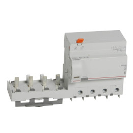 Legrand - Bloc diff adapt DX³ - à vis - 4P - 400 V~ - 125 A - type AC - 300 mA - 410628