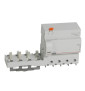 Legrand - Bloc Diff - 125A - 300mA - Type AC - 4 Pôles - Pour disjoncteur DX³ 1.5 mod/pôle - Départ Bas Vis - Réf : 410628