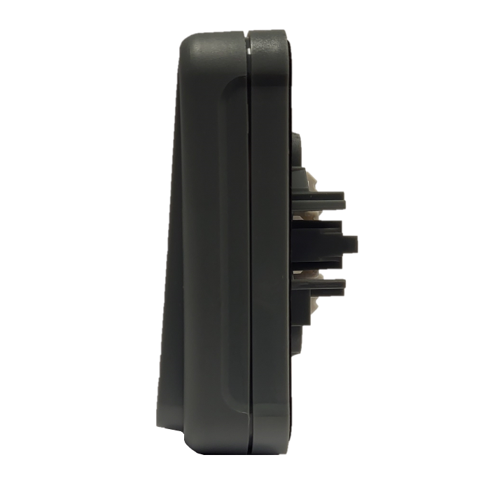 Eur'Ohm - OXXO - Interrupteur Va et Vient - Encastré - IP55 - IK08 - Anthracite - Réf : 60880