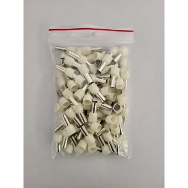 Embout de câblage Blanc 16mm2  - 41056 X 100 UNITES