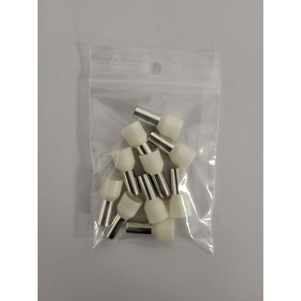 Embout de câblage Blanc 16mm2  - 41056 X 10 UNITES
