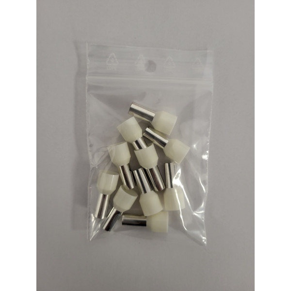 Embout de câblage Blanc 16mm2  - 41056 X 10 UNITES