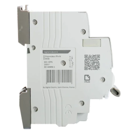 Digital Electric - Disjoncteur 2A Ph/N - Courbe C - 4,5 kA - Embrochable - Réf : 01302