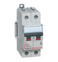 Legrand - Disjoncteur bipolaire DX3 25A - 10kA - courbe D - Réf : 408017