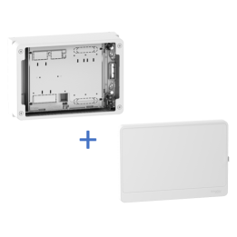 Schneider - Habillage + porte + Panneau contrôle - 18M - R9H18206+R9H18421