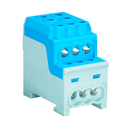 Digital Electric - Bornier de répartition NEUTRE - 100A - 2x25 + 6x16mm² - Réf : 41562