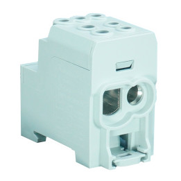 Digital Electric - Bornier de répartition PHASE - 100A - 2x25 + 6x16mm² - Réf : 41564