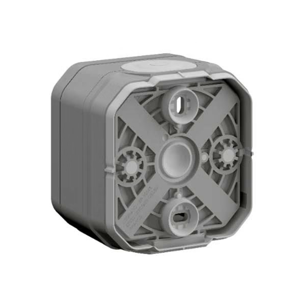 Legrand - Plexo L - Boîtier saillie étanche composable - 1 poste - gris - Réf : 069651L