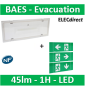 Schneider - Exiway ESI bloc autonome éclairage sécurité, SATI, led, IP42 - OVA58000