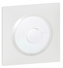Legrand - Dooxie - inter de de volets roulants + plaque blanche - Réf : 600021+600801
