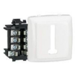 Legrand - Oteo - Prise téléphone 8 contacts - Composable - Blanc - Ref : 086138