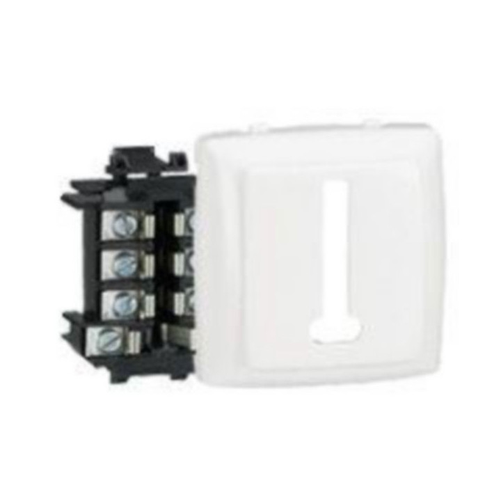 Legrand - Oteo - Prise téléphone 8 contacts - Composable - Blanc - Ref : 086138