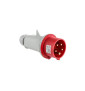 Digital - Fiche mâle 3P+N+T 32A - 380V - IP44 - réf : 51318 (03106)
