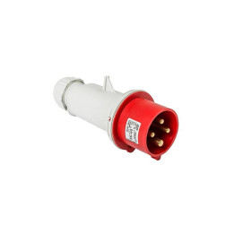 Digital - Fiche mâle 3P+T 32A - 380V - IP44 - Réf : 51314 (03105)