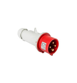 Digital - Fiche mâle 3P+T 32A - 380V - IP44 - Réf : 51314 (03105)