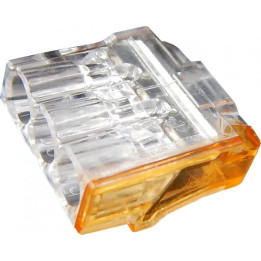 Capri - Bornes SLIM automatique 3 entrées pour fil rigide 2.5mm≤ (boite de 150 connecteurs) - 307103