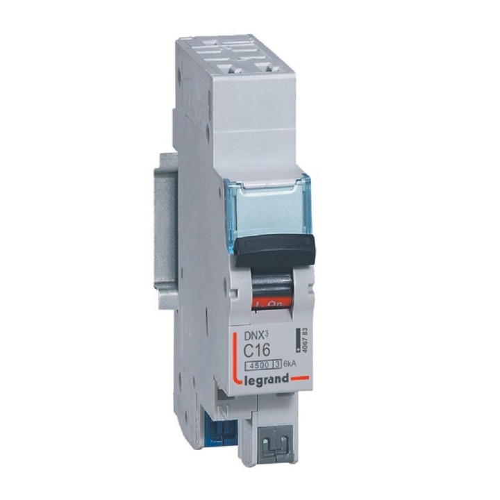 Legrand - Disjoncteur DNX3 Ph/N 16A - Auto/Auto - Réf : 406783