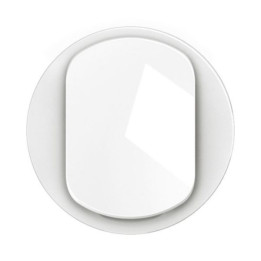 Legrand - Céliane 2024 - Enjoliveur pour interrupteur et ou va-et-vient - Blanc - Réf : CB0001