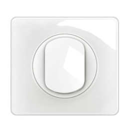 Legrand - Céliane 2024 - Interrupteur va-et-vient complet blanc 1 poste - Réf : 080251 + CM0001 + CB0001 + CP0001