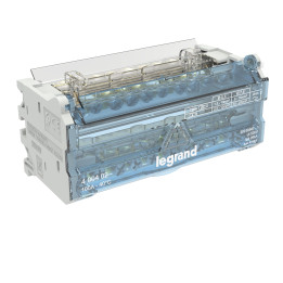 Legrand - Répartiteur modulaire à barreaux étagés - bipolaire - 100A - 10 départs - 6 modules - Réf : 400402