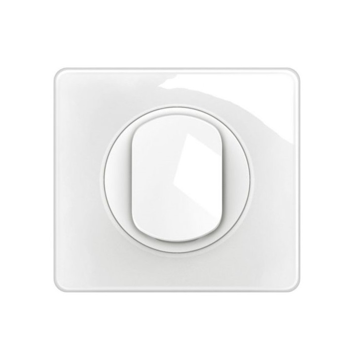 Legrand - Céliane 2024 - Permutateur complet blanc 1 poste - Réf : 080251 + CM0005 + CB0005 + CP0001