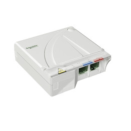 Schneider - LexCom Home Dispositif Terminaison Intérieur Optique équipé 2 traversées SC/APC - VDIR326030