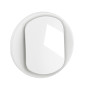 Legrand - Céliane 2024 - Enjoliveur pour interrupteur ou va-et-vient lumineux- Blanc - Réf : CB1001