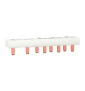 Schneider - Resi9 XP - Peigne Monobloc - 1P+N - 5 Modules - 63A - Réf : R9PXH205