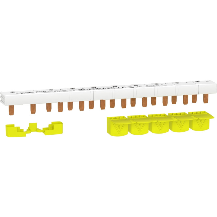 Schneider - Resi9 XP - Peigne Monobloc - 1P+N - 10 Modules - 63A - Réf : R9PXH210