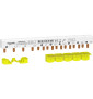 Schneider - Resi9 xp peigne monobloc - 3p+n - 63a - 10 modules - cache dents 5m - Réf : R9PXH410