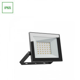 Spectrum - Noctis Lux 4 - Projecteur LED étanche - Noir - 230V - 50W - 4300lm - 4000K -  IP65 - Réf : SLI029073NW
