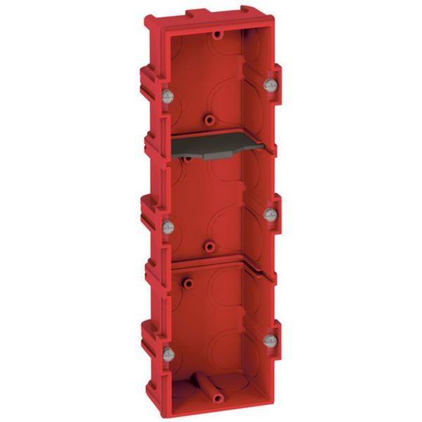 Legrand Batibox - Boîte à sceller 3 postes Hor/vert - 080143