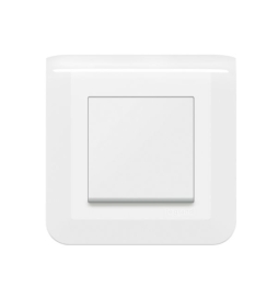 Legrand - Mosaic - Bouton poussoir complet - 1 poste (2M) - 6A - 230V - Réf : 080251+278040L+277802L
