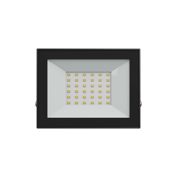 Spectrum - Noctis Lux 4 - Projecteur LED étanche - Noir - 230V - 30W - 2500lm - 4000K -  IP65 - Réf : SLI029072NW