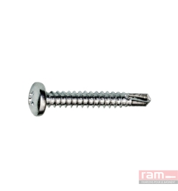 RAM - Vis autoperçeuse - Tête ronde - Ø4.8 mm - Longueur 25 mm - Boîte de 100 vis - Réf : 21844