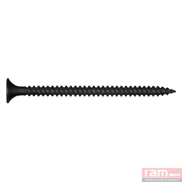 RAM - 200 Vis plaque de plâtre - Ø3,5 mm x 25 mm - Réf : 23112