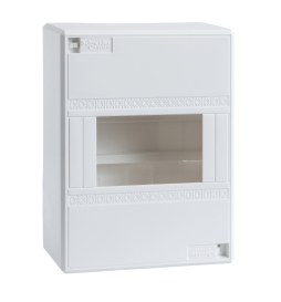 Schneider - Mini Coffret Opale 8 pas - 4 modules - Blanc - 13394