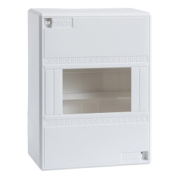 Schneider - Mini Coffret Opale - 6 Modules - Blanc - Ref : 13396