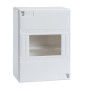 Schneider - Mini Coffret Opale - 6 Modules - Blanc - Ref : 13396