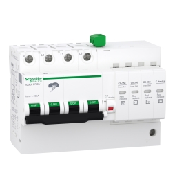 Schneider - Acti9, iQuick PRD8r parafoudre 3P+N avec report signalisation - 8KA - A9L16300