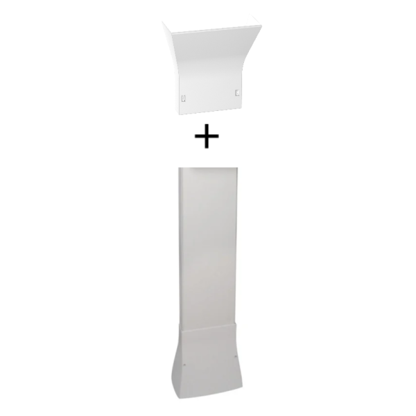 Schneider - Resi9 - kit goulotte 13M - 2 parties - corps - capot - cloisons - complet - Réf. : R9HKT13+R9H13540