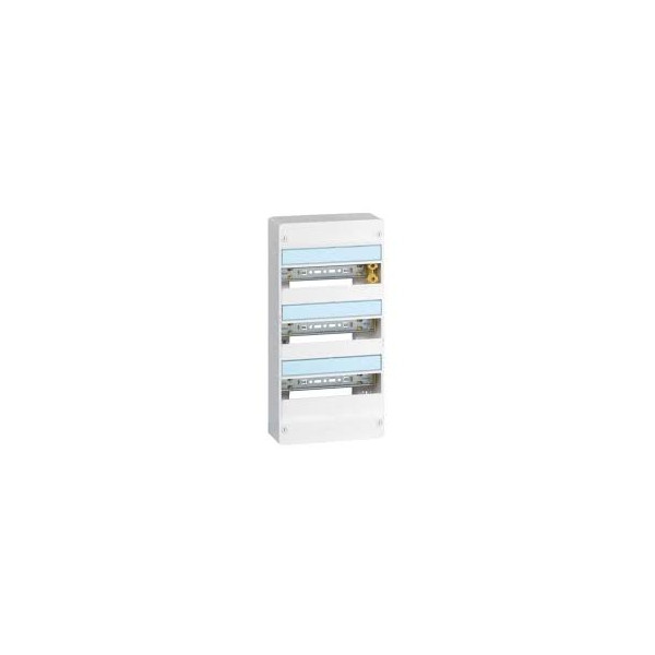 Legrand - Drivia - Coffret 3 rangées - 13 modules + Porte - Ref. : 401213+401333