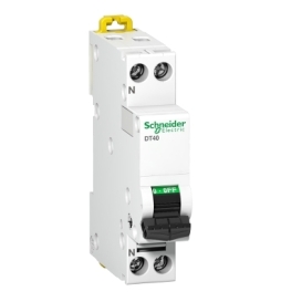 Schneider - DT40 Disjoncteur PH/N - 10A Courbe D - SCHA9N21375