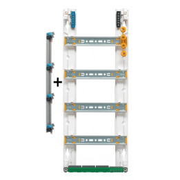 Legrand - Drivia - Coffret 4 rangées - 13 modules + Peigne vertical - Ref. : 401214+405002