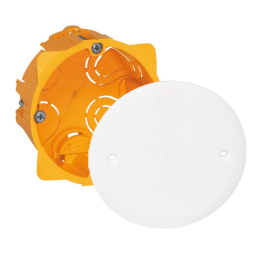 Legrand Batibox - Boîte encastrée prof. 40 + Couvercle universel D85mm - 080041 + 080180
