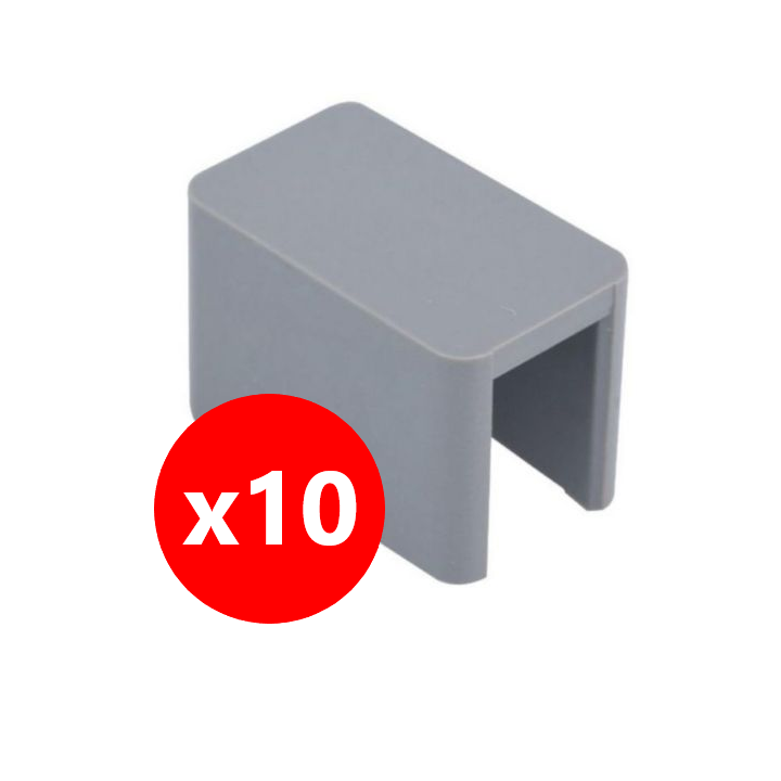 Legrand - LOT de 10 Capots d'extrémités pour peignes HX3 - Réf. : 404989 x10