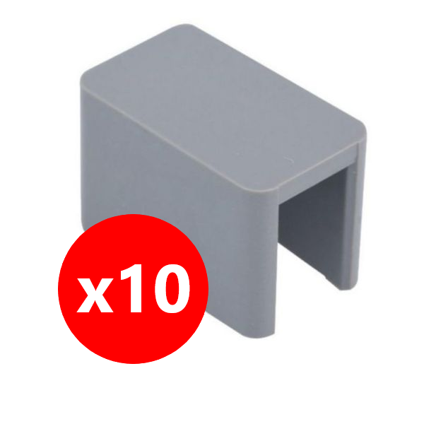 Legrand - LOT de 10 Capots d'extrémités pour peignes HX3 - Réf. : 404989 x10