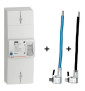 Legrand - Disjoncteur de branchement EDF 60A instantané + Embout EDF 60A 16mm2 - Réf. : 401051+embout